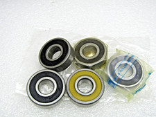 Lot of 5 6201-2RS 12mm X 32mm X 10mm Sealed Bearing