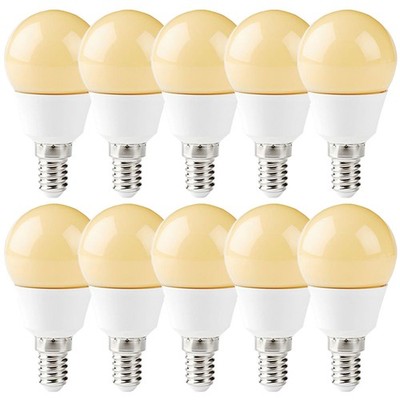 10 x Nedis LED Leuchtmittel Tropfen 3,5W = 22W E14 matt extra warm 2400K Flame