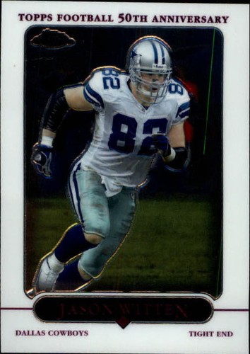 Jason Witten #16 2005 Topps Chrome card
