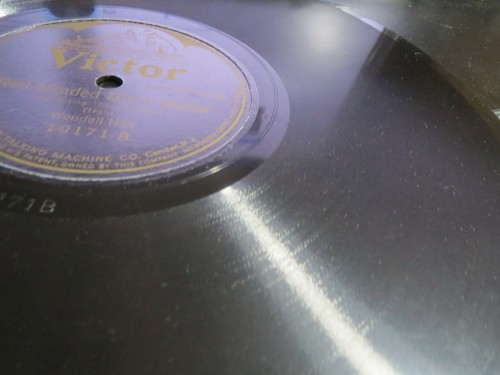 78RPM Victor Wendell Hall - Ain't Gonna Rain No Mo / Red Headed Music, nice V+ - Picture 6 of 7