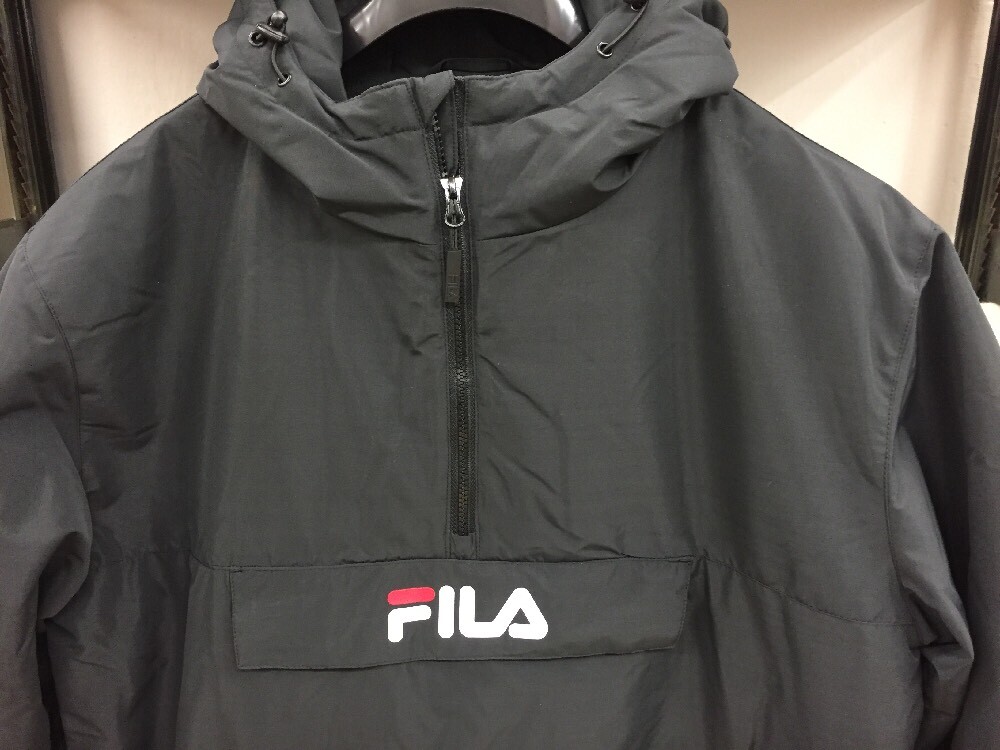 Fila Giubbotto Anorak Men Michirou Nero 687284 Sconto giacca uomo inverno