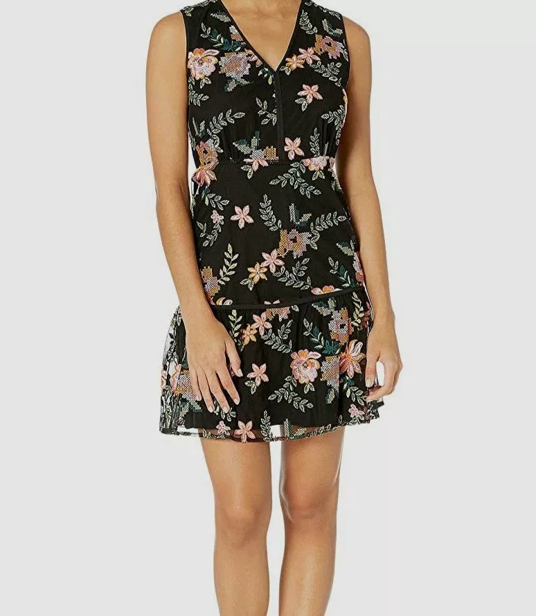 Sam edelman floral embroidered dress shop