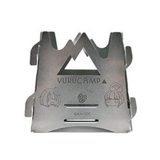 Akros Yuru Camp YURUCAMP Support De Feu Individuel Jouet En Acier Inoxydable