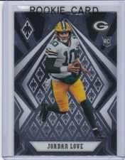 JORDAN LOVE ROOKIE CARD 2020 Phoenix Football GREEN BAY PACKERS PREMIUM RC!