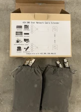NEW OPEN BOX Set of 2 4Ch Audio/DMX Over Network Cable Extender