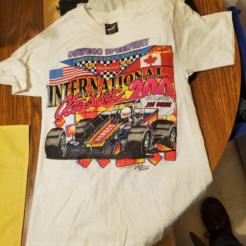 1993  OSWEGO T-SHIRT  jeff fuller  /joe gosek