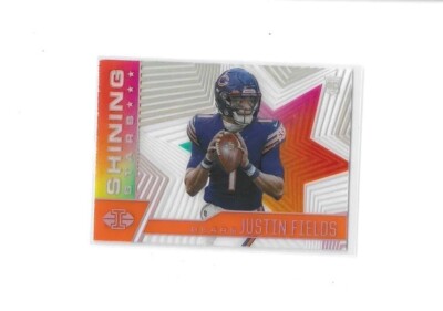 2021 Panini Illusions Justin Fields Shining Stars