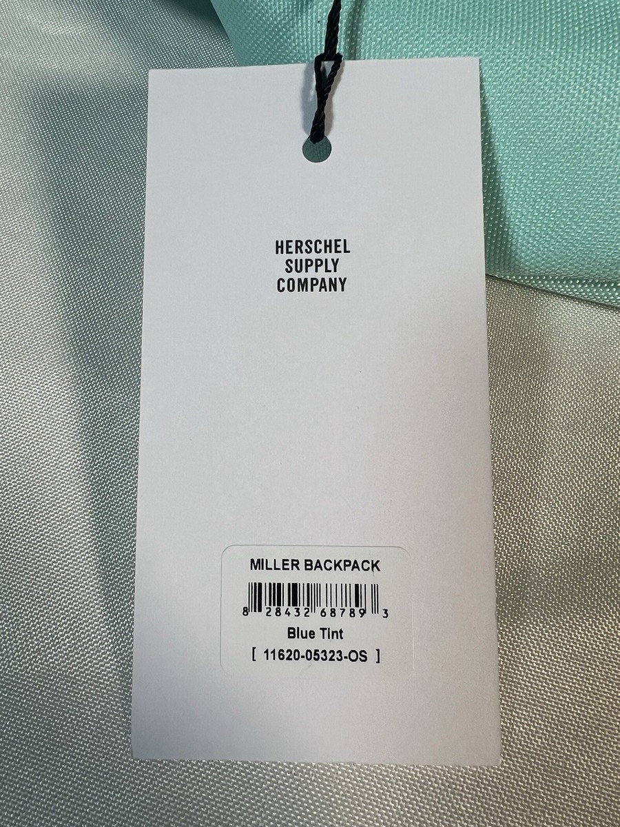 HERSCHEL SUPPLY BACKPACK 11620-05323-OS MILLER BACKPACK ONE SIZE BLUE TINT HERSCHEL SUPPLY BACKPACK 11620-05323-OS MILLER BACKPACK ONE  main image 2