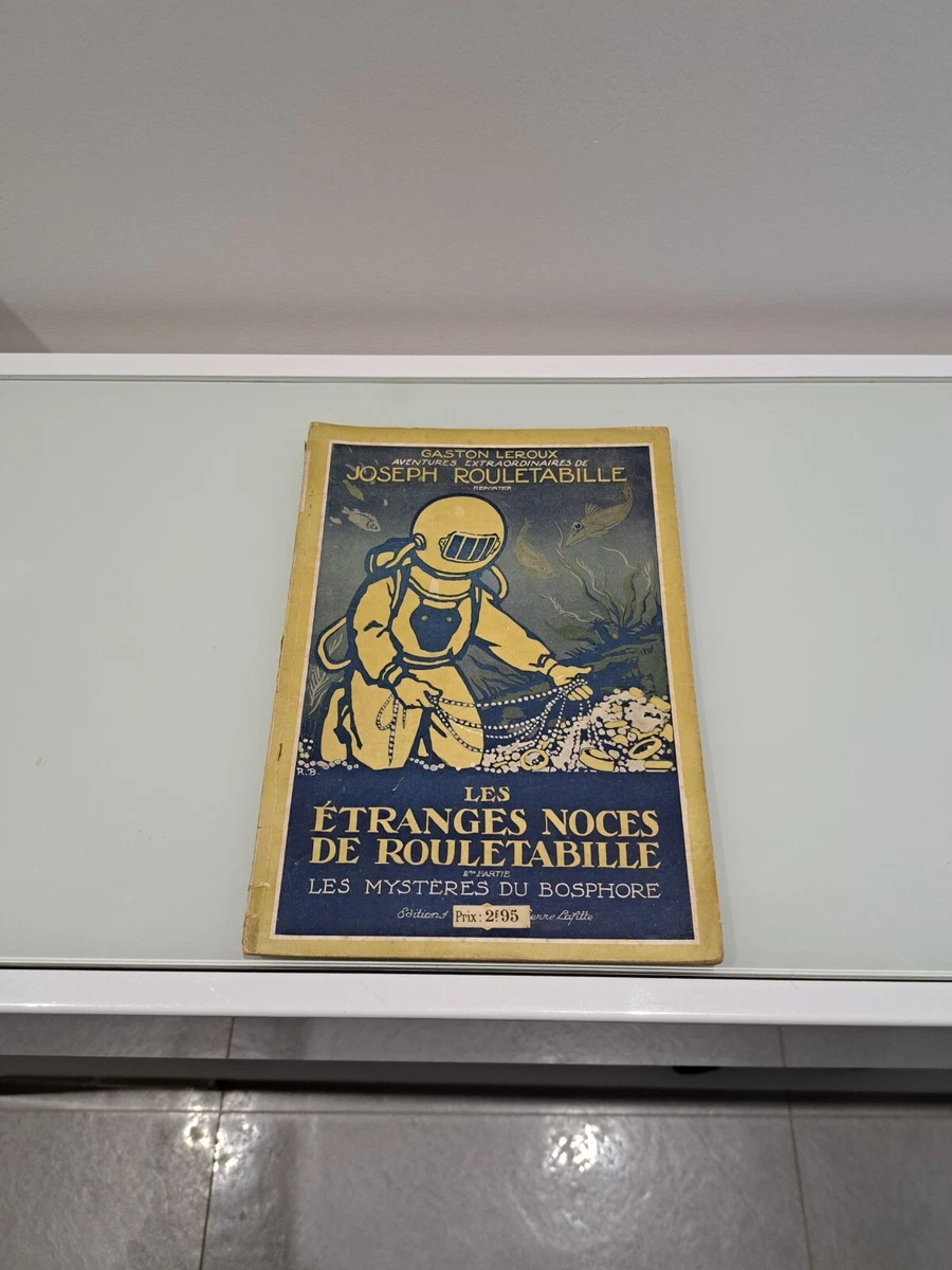 Livre Joseph Rouletabille De Gaston Leroux - édition Limitée Numérotée Liriade, Coffret Illustré