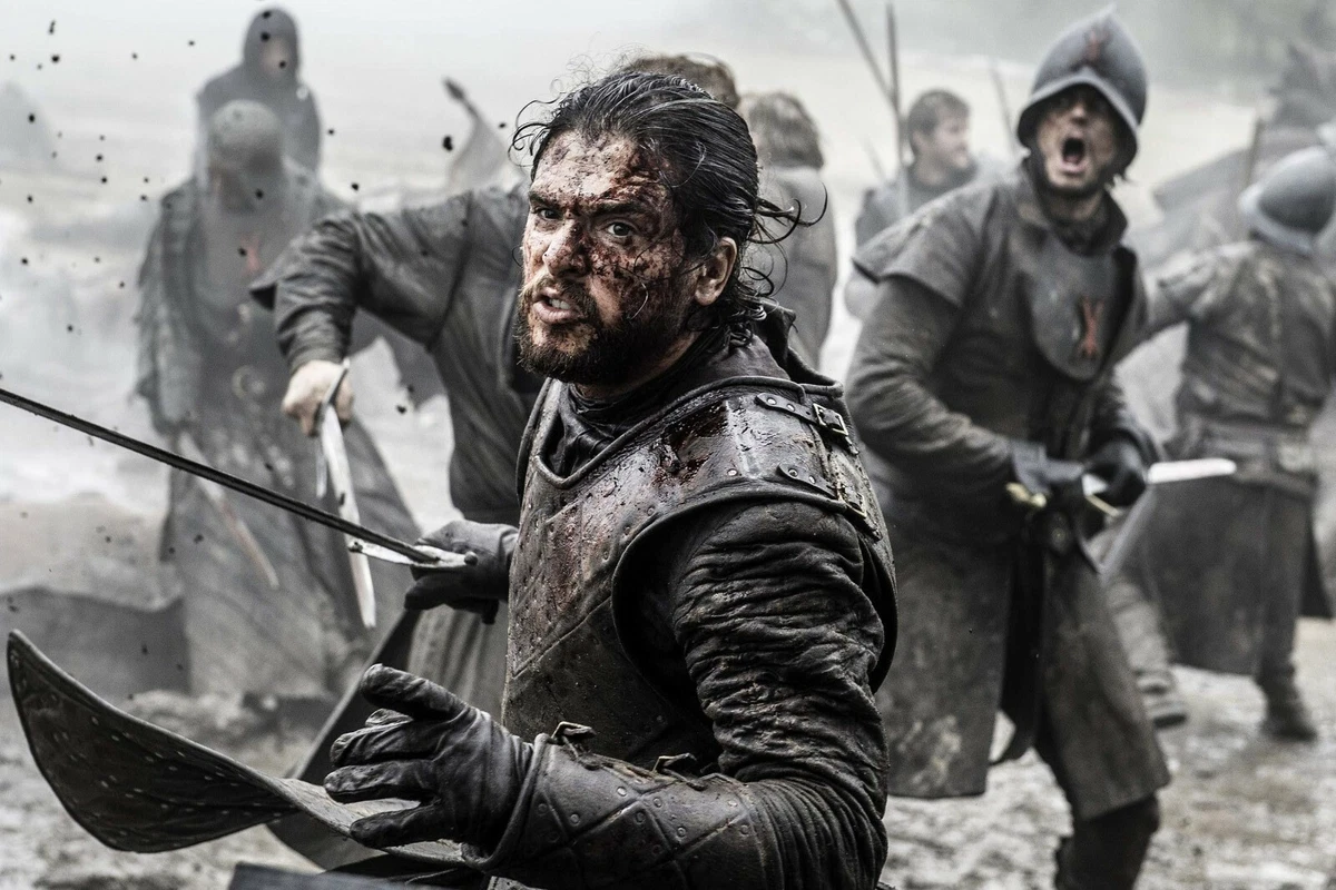 Bloody jon store snow