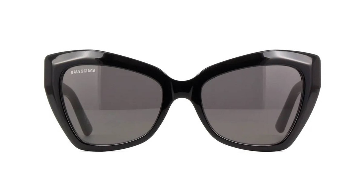BALENCIAGA バレンシアガ サングラス BB0271S Balenciaga BB0271S Black/Grey (001) Sunglasses | eBay