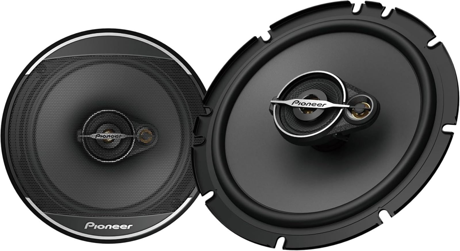 Pioneer A-Series 6.5" 3-Way Coaxial Car Speakers, Clear Soun