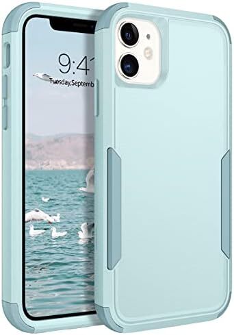for iPhone 11 Case, Phone Case iPhone 11, Heavy Duty 3 in 1 Full Body Rugged Sho