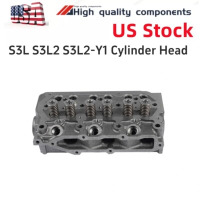 Cylinder head Assembly For Mitsubishi S3L Engine For CAT 303CR EC25 Diggers US