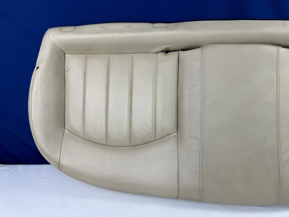 04-08 Cojín de asiento inferior del asiento trasero Jaguar X-Type Sport X400 TAN OEM Foto 2 de 4