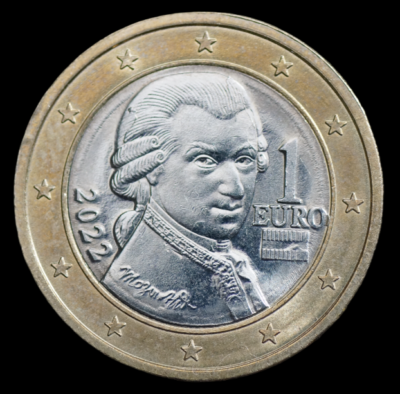希少♦️モッツレラソファ♦️マカロン型 オットマン♦️ブルー×シルバー♦️未使用 送料込 AUSTRIA Euro Coin - 1 Euro 2022 MOZART - DEFECT. ES025 | eBay