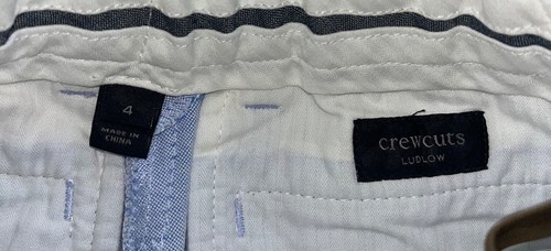 CREWCUTS BOYS LIGHT BLUE “LUDLOW” PANTS SIZE 4 EXCELLENT COND LD6 WORN ONCE - Picture 2 of 3