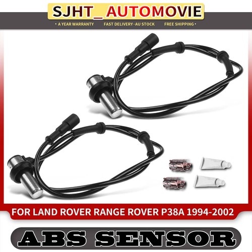 2x Rear ABS Wheel Speed Sensors for Land Rover Range Rover P38A 1994 ...