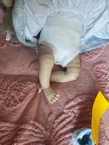 Reborn Baby Doll with visible Veins.Aria-Rose, Weighted &cuddly. - Picture 4 of 12