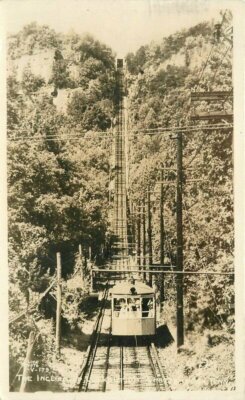 Chattanooga Tennessee Lookout Mountain Incline Railroad Historic Old Photo