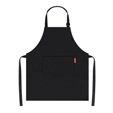 Chef Apron for Men Women with 2 Pockets100% Cotton Kitchen Cooking BBQ Apron ...