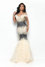 Jasz Couture 7012 Women's Dress Size 2 Nude Prom Dress - New Tags Attached