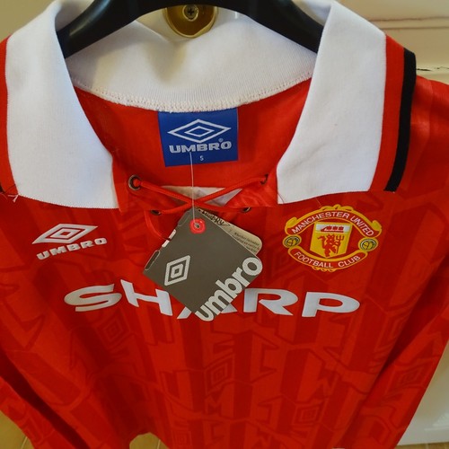 David Beckham t-shirt Manchester United taglia L nuova - Foto 2 di 7
