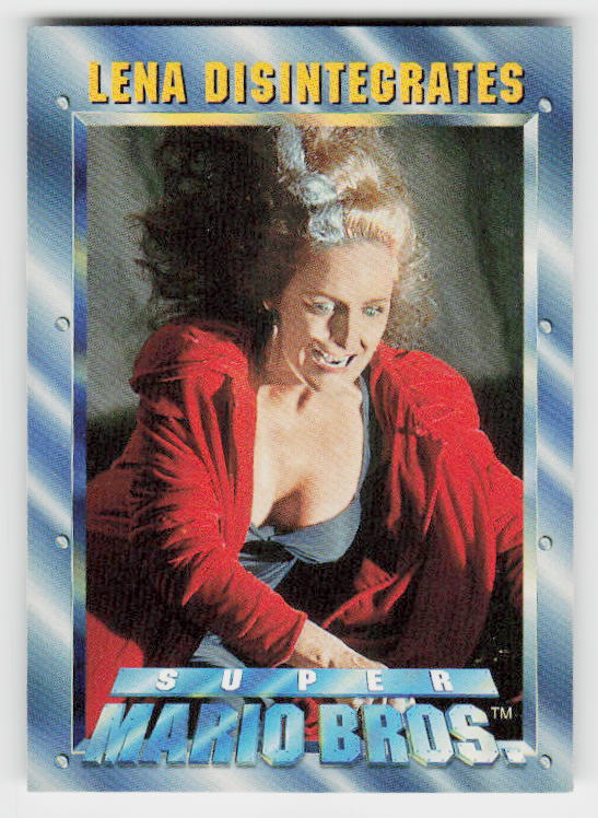 1993 SkyBox Super Mario Bros. #78 Lena Disintegrates | eBay