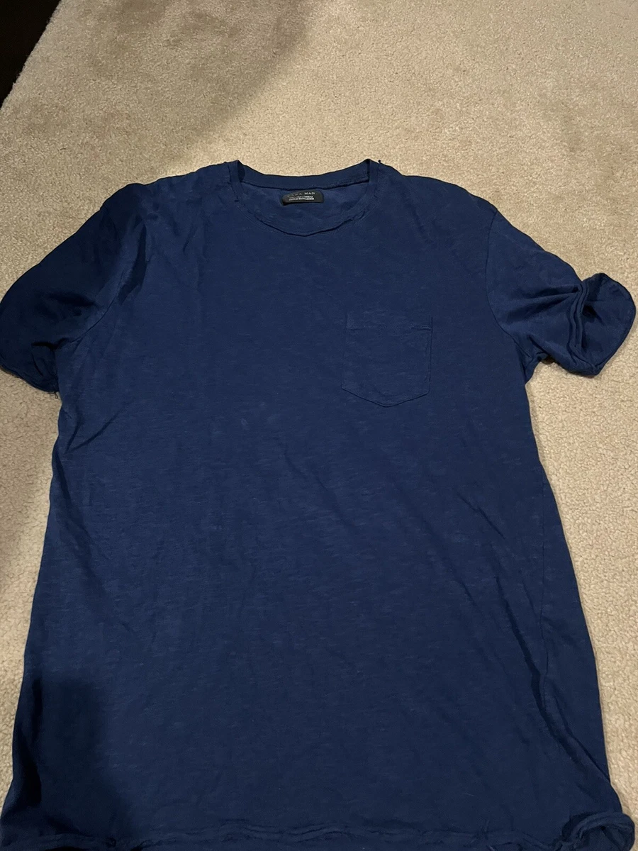 zara mens plain t shirts