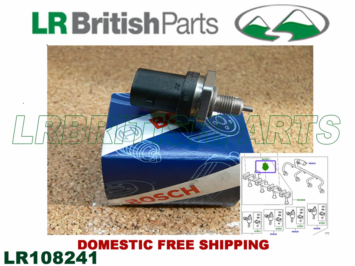 LAND ROVER FUEL INJECTOR PRESSURE SENSOR LR4 EVOQUE RANGE ROVER 