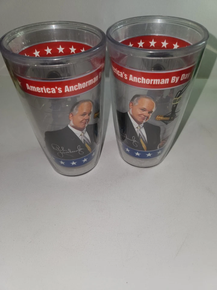 TERVIS Juego de 2 Vasos 16oz Mástil Tienda General, Rojo y Negro Sin Tapas Foto 3 de 4