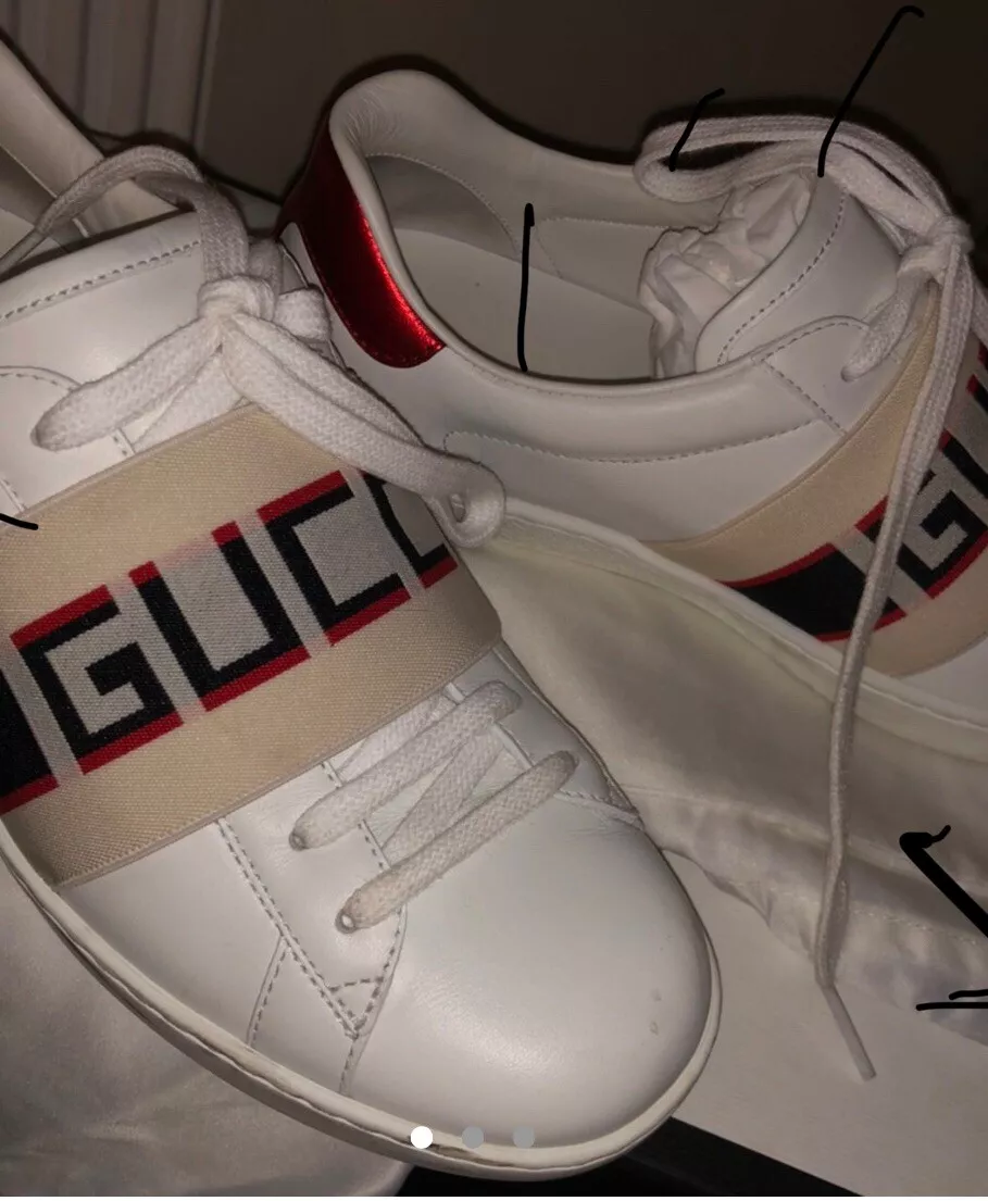 Gucci sneakers best sale size 5