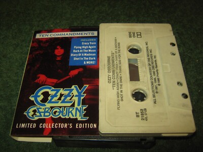 Ozzy Osbourne - Ten Commandments (cassette) x- black sabbath | eBay