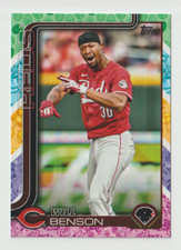 2025 Topps Baseball Easter Pastel #52 Will Benson - Cincinnati Reds