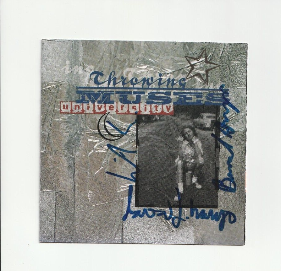 Throwing Muses Autographed CD Booklet University MU514 | eBay