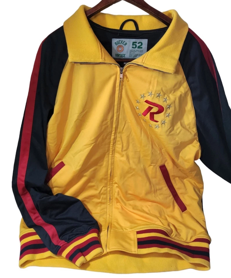 Parche Suéter Dean Y2k Rucker Vintage Campeones del Mundo de Baloncesto Para Hombre Talla XL 90s  Foto 2 de 4