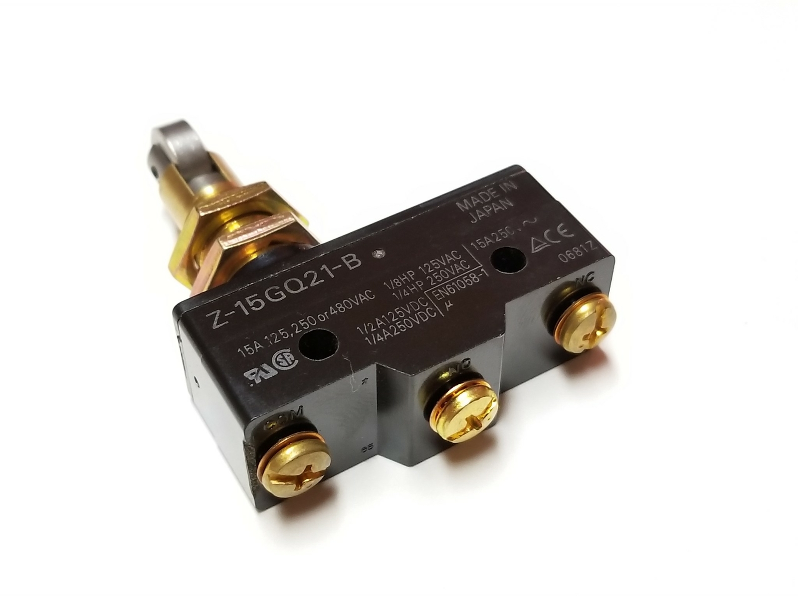 Omron Z-15GQ21-B Roller Ball Limit Switch | eBay