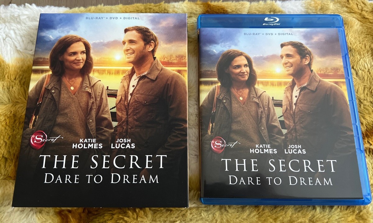 The Secret Dare To Dream Blu Ray + DVD Slipcover Movie Katie