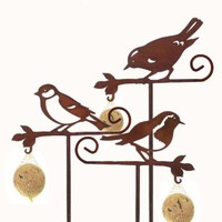 Dekorativer MeisenknöDelhalter Als Gartenstecker Motiv VöGel Preis FüR 3 StüCk