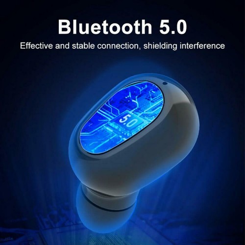 Bluetooth Earphones L21 5.0 Charging Wireless Headphones Touch Control Earbuds - Foto 2 di 10