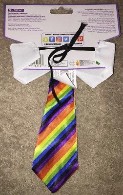 Rubie's Pet Shop - Rainbow Neck Tie - NEW!! w Tag | eBay