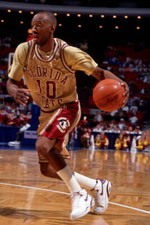 Playoffs Florida State Sam Cassell dribbles vs Evansville at Orlan- Old Photo