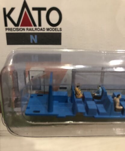 KATO 24-223 - Seats with Passengers for Glacier Exp 2. Class Car - N Gauge (DE) - Bild 5 von 6