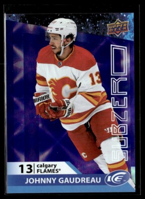 2021-22 Upper Deck Ice Sub Zero Johnny Gaudreau #SZ-16
