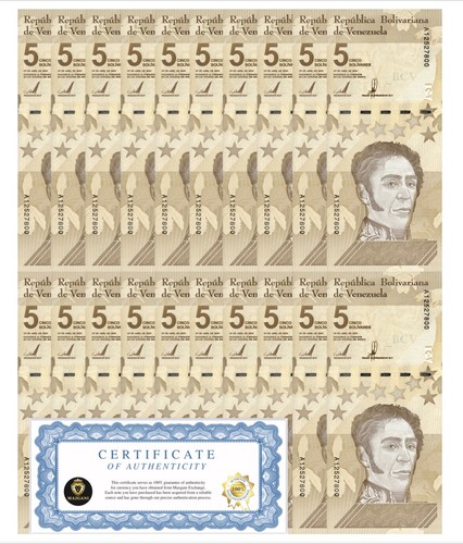 Venezuela 100 Banconote Digitali 2021 Qty 25 Circa 100 Milioni Di - Foto 8