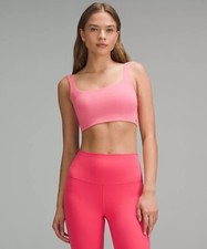 Lululemon Size S/M Bend This Scoop and Square Bra Light Support, A-C Cups, New