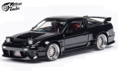ミニカー 1/64 Microturbo Nissan 180SX type x NISSAN 180SX - Type X - black - MicroTurbo 1:64 | eBay