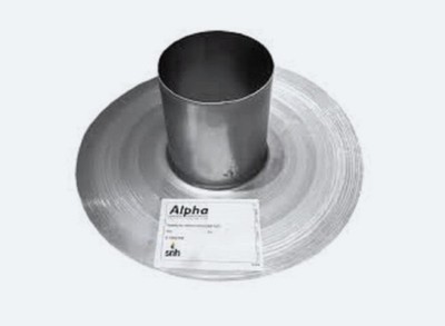 Alpha Boiler Blinkschiefer für Vertikaler Anschluss Flachdach 6.1000390