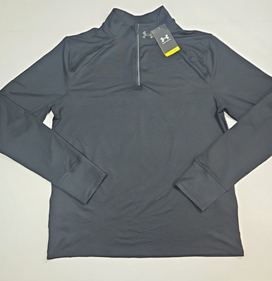 Under Armour Mens Black Launch Pro 1/4 Zip Pullover Running Top Size XL NWT