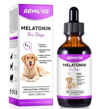 Melatonin for Dogs Cat Melatonin - Anxiety  Stress Relief - Promote Relaxation